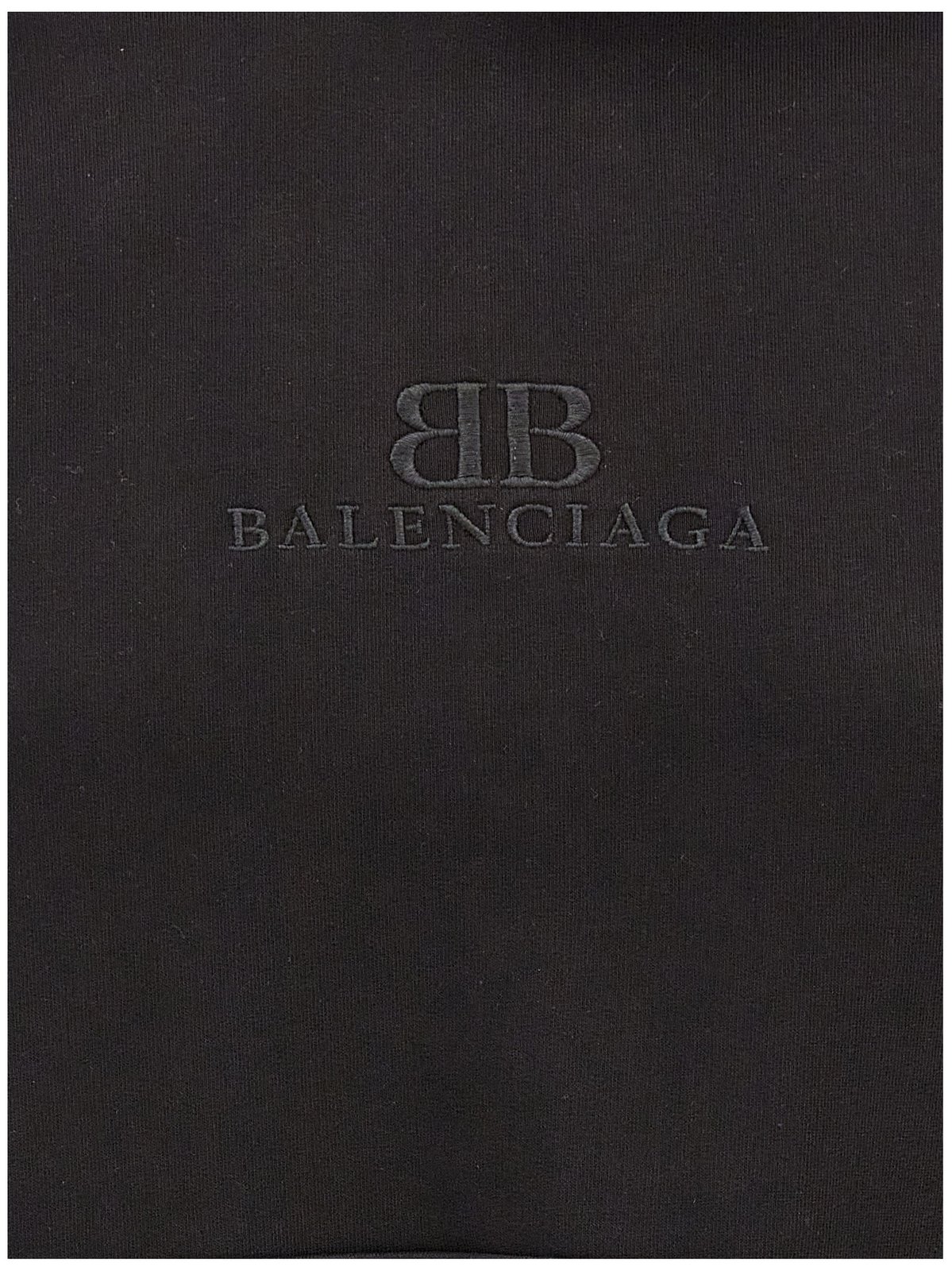 Balenciaga BB Logo Embossed Hoodie