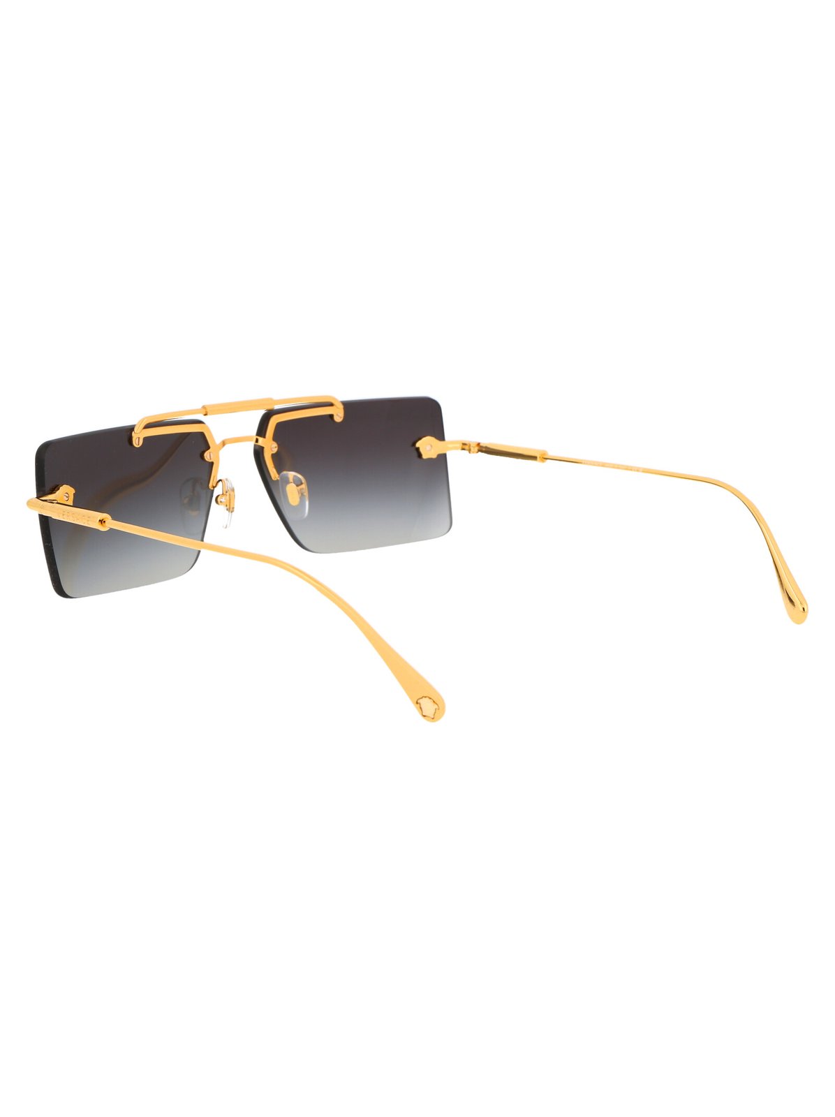 Versace Eyewear Rectangular Frame Sunglasses