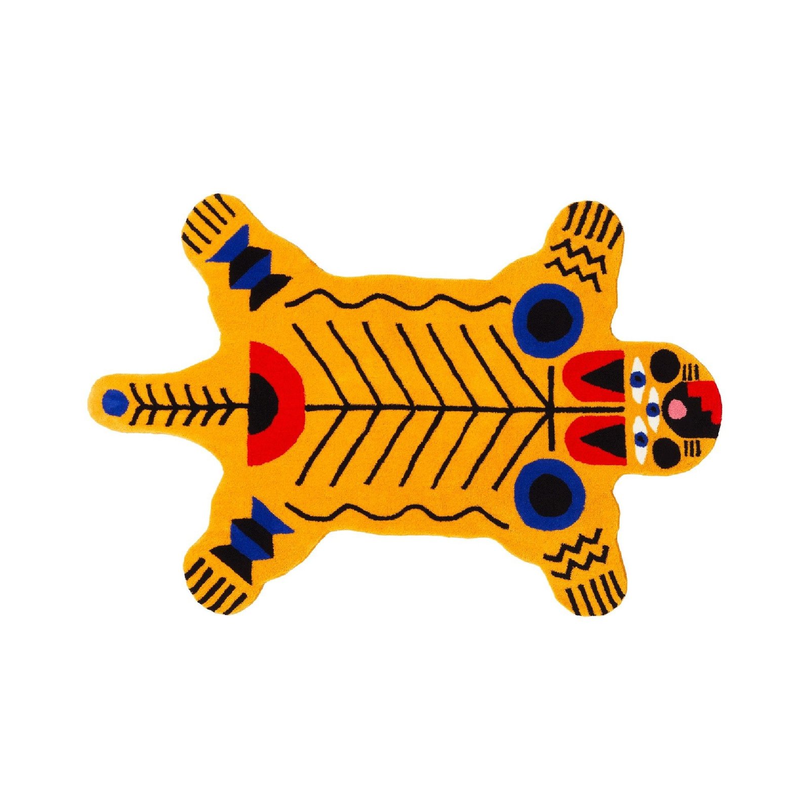 Qeeboo Oggian Tiger Medium Carpet