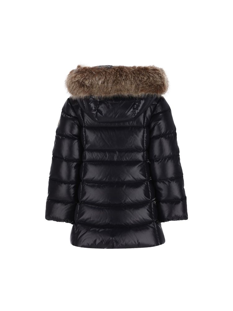 Moncler Enfant 후드 퀼팅 코트