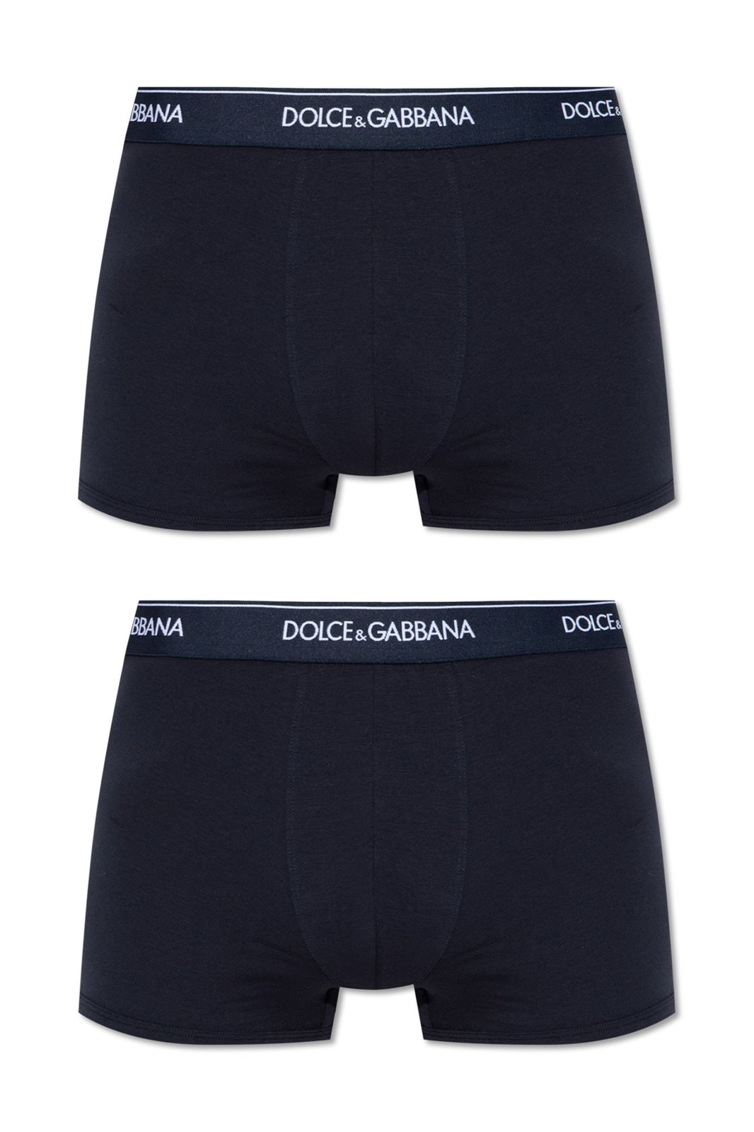 Dolce & Gabbana Set Of Two Logo Waistband Boxers