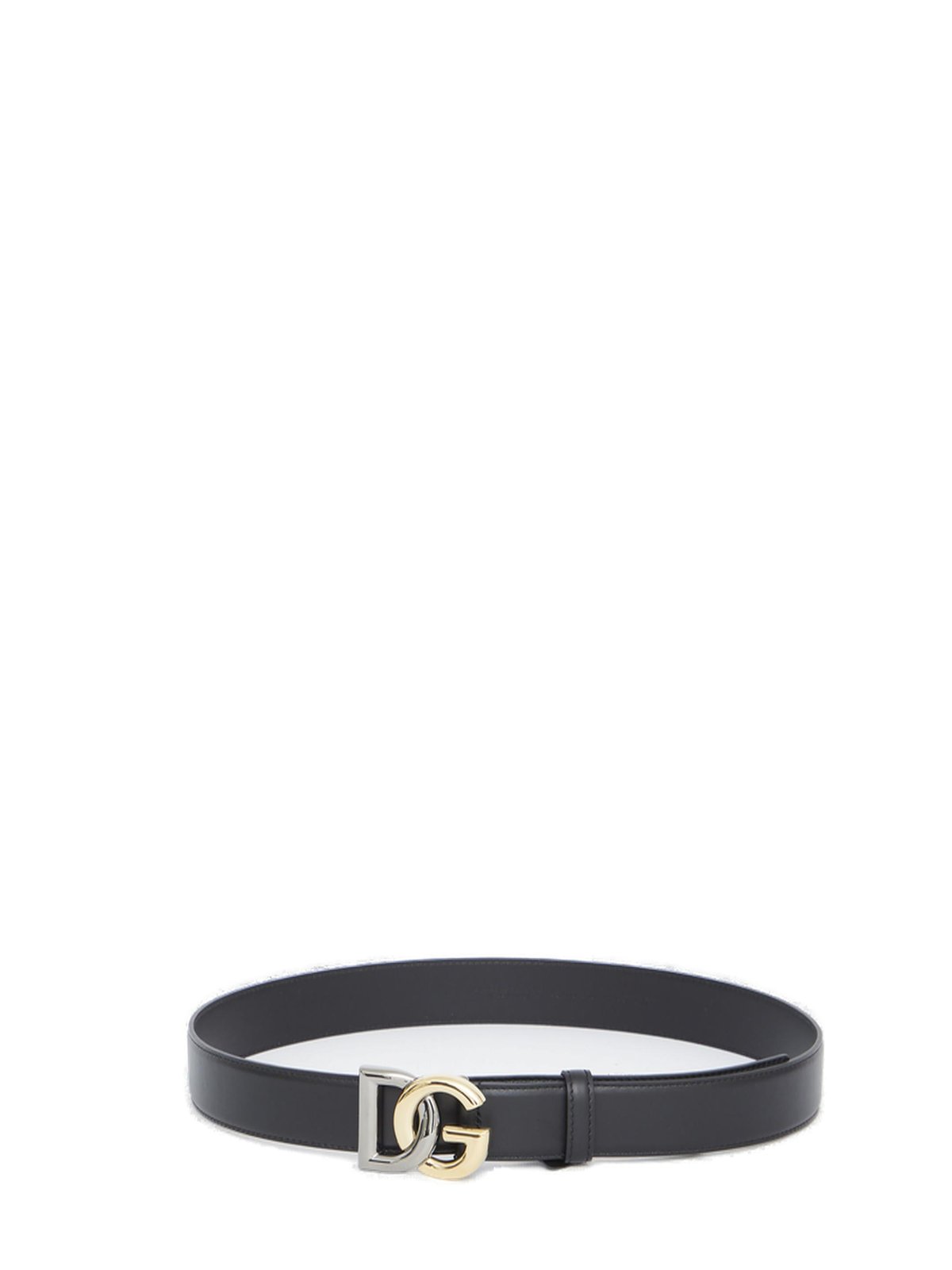 Dolce & Gabbana Logo Plaque Belt