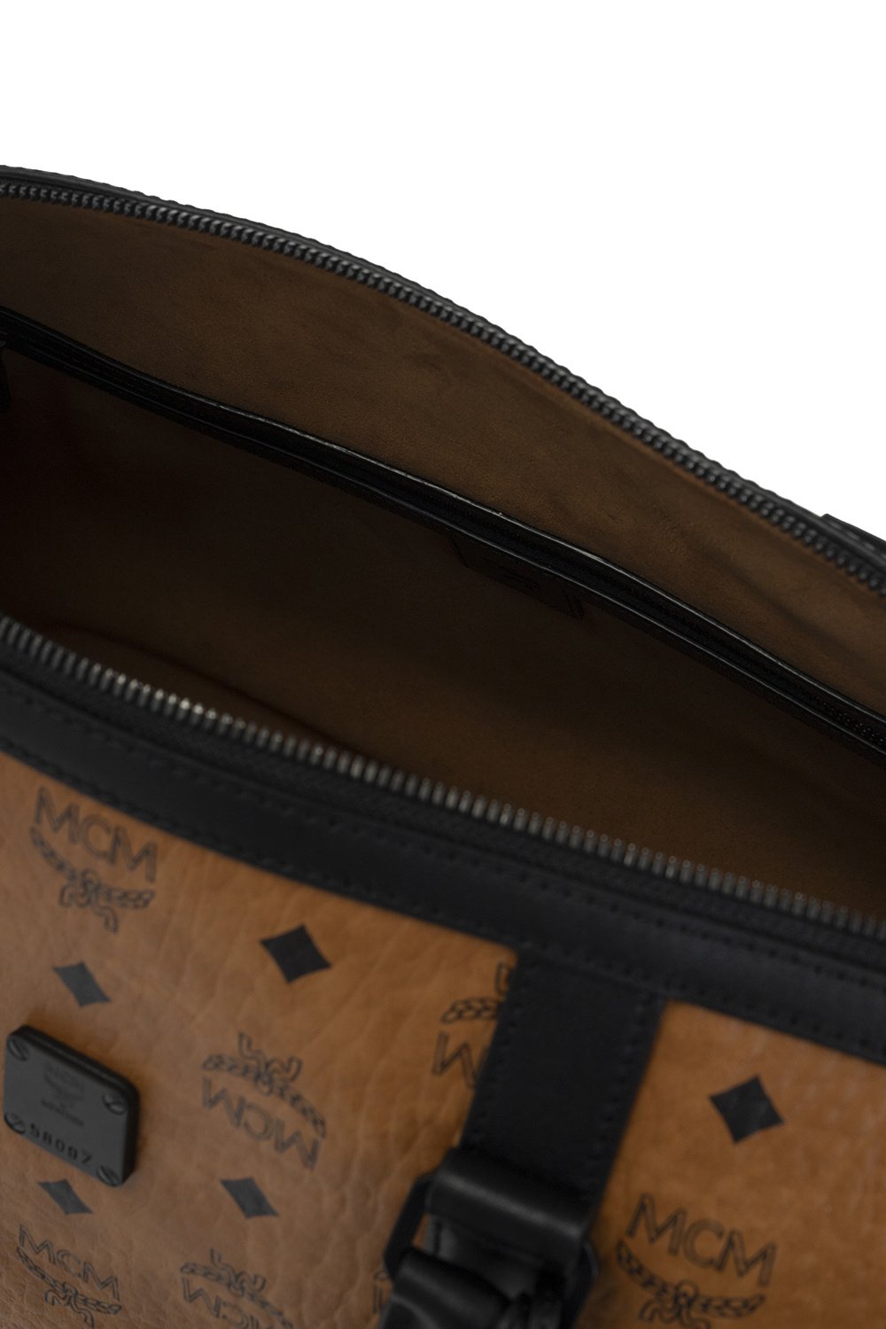 MCM Medium Ottomar Monogram Zipped Holdall Bag – Cettire