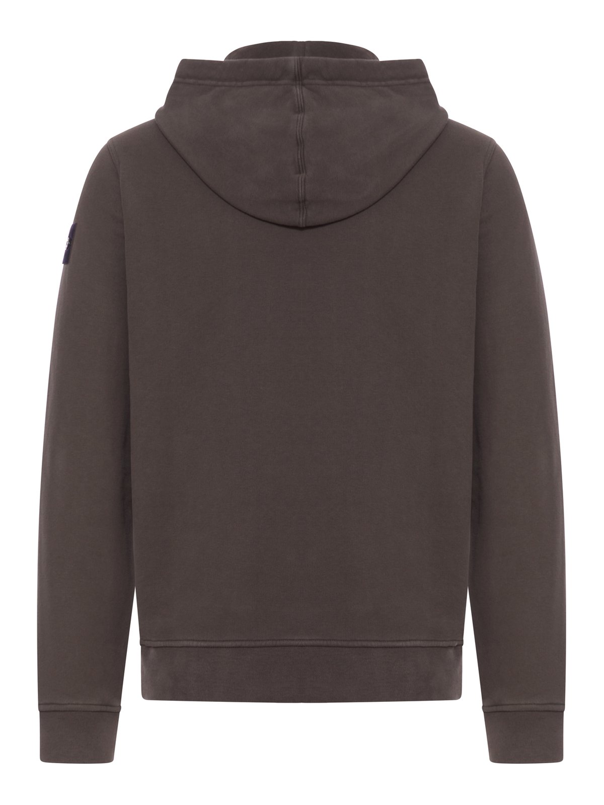 Stone Island Logo Patch Drawstring Hoodie