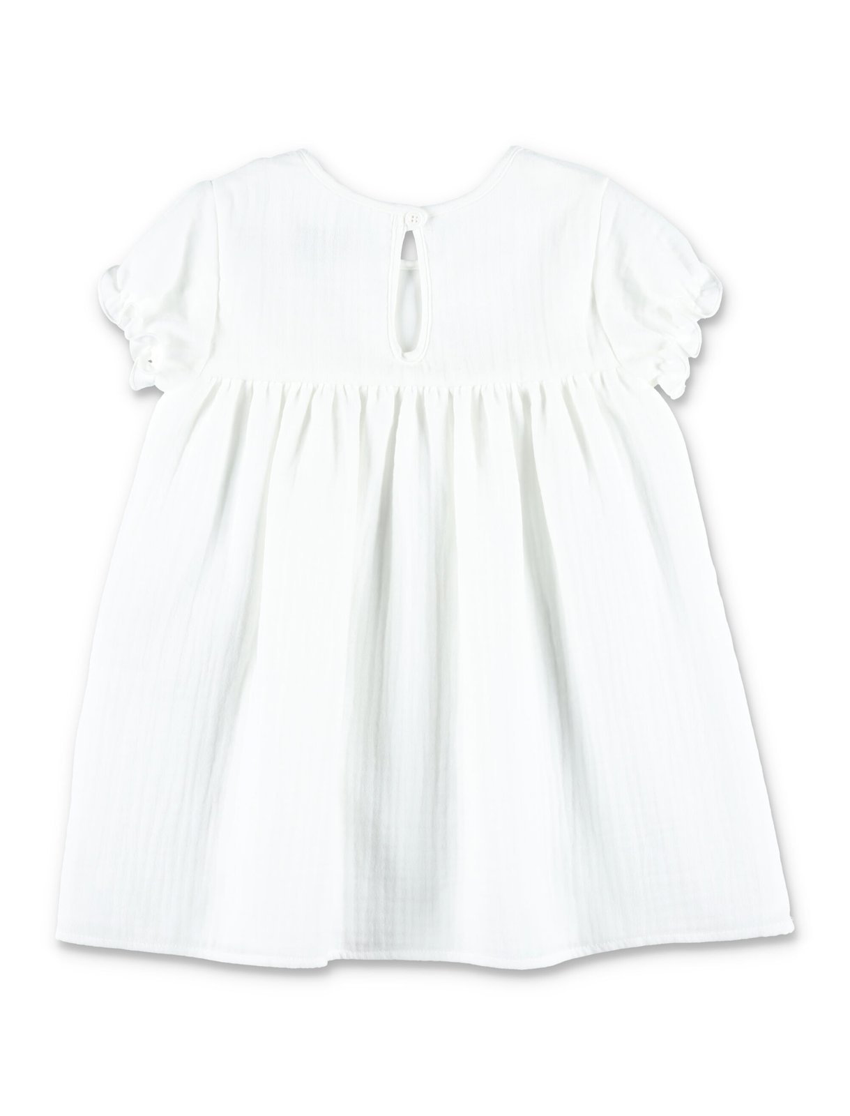 Moncler Enfant Logo Patch Crewneck Dress