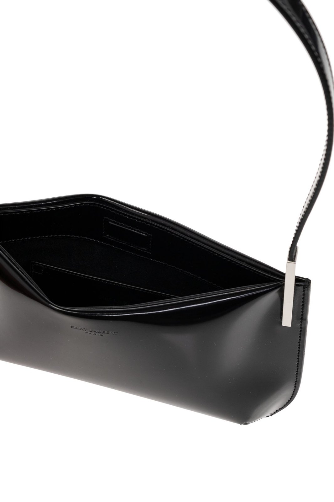 Saint Laurent Logo Debossed Shoulder Bag