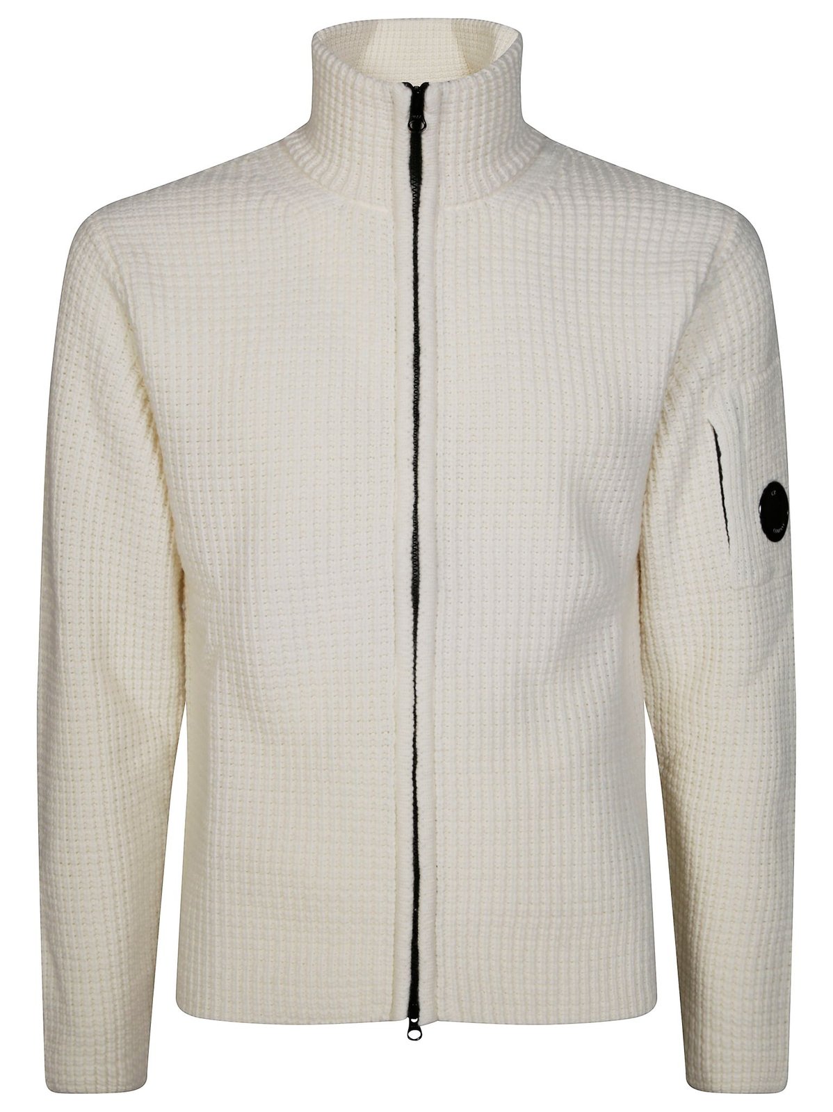 C.P. Company Lens Detail Full Zip Cardigan – Cettire