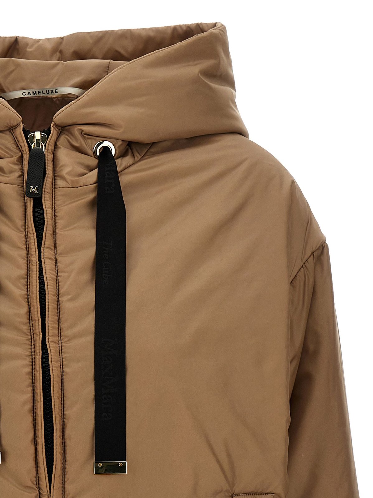 Max Mara The Cube Daria Zip-Up Hooded Jacket