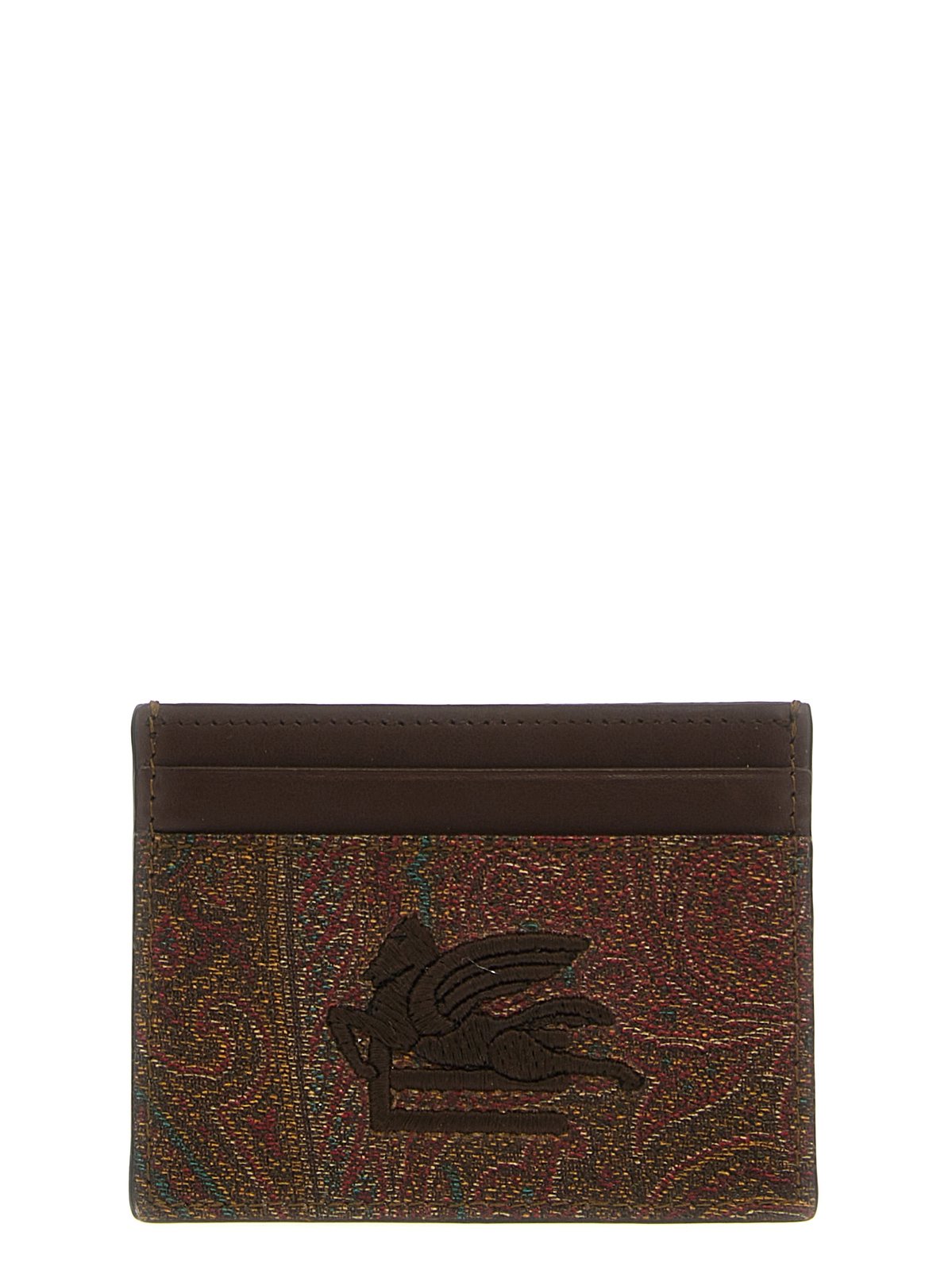 Etro Pegaso Embroidered Paisley Card Holder – Cettire