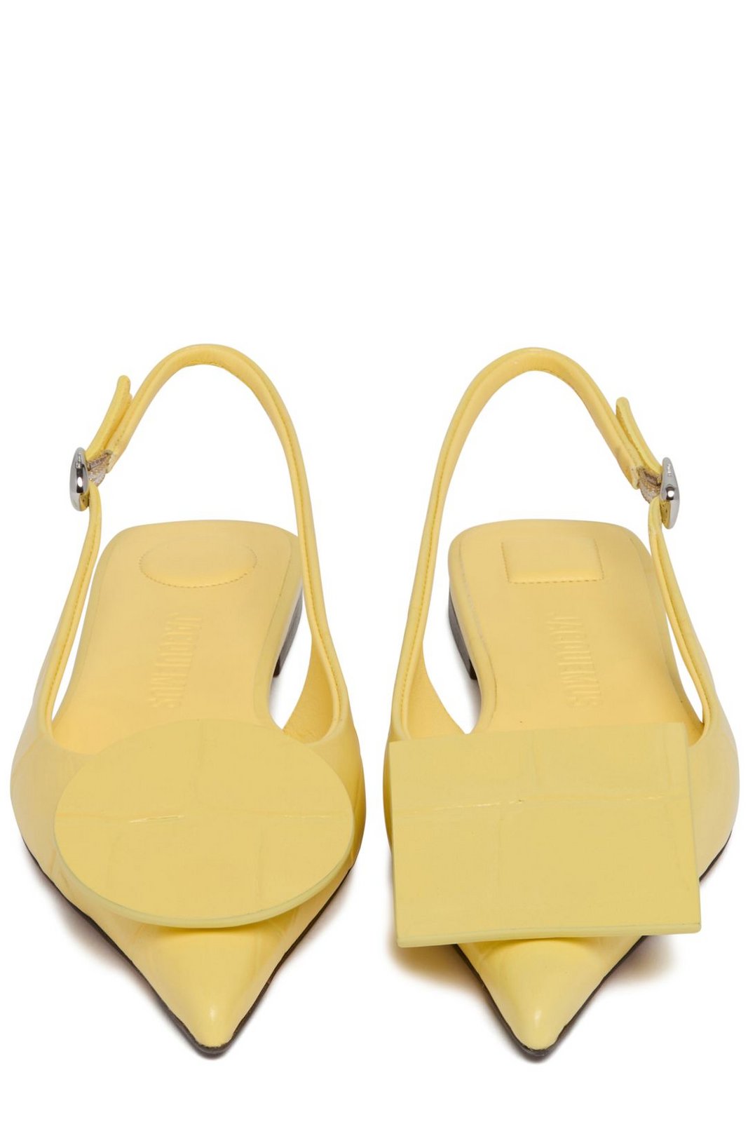 Jacquemus Pointed Toe Slingback Flats