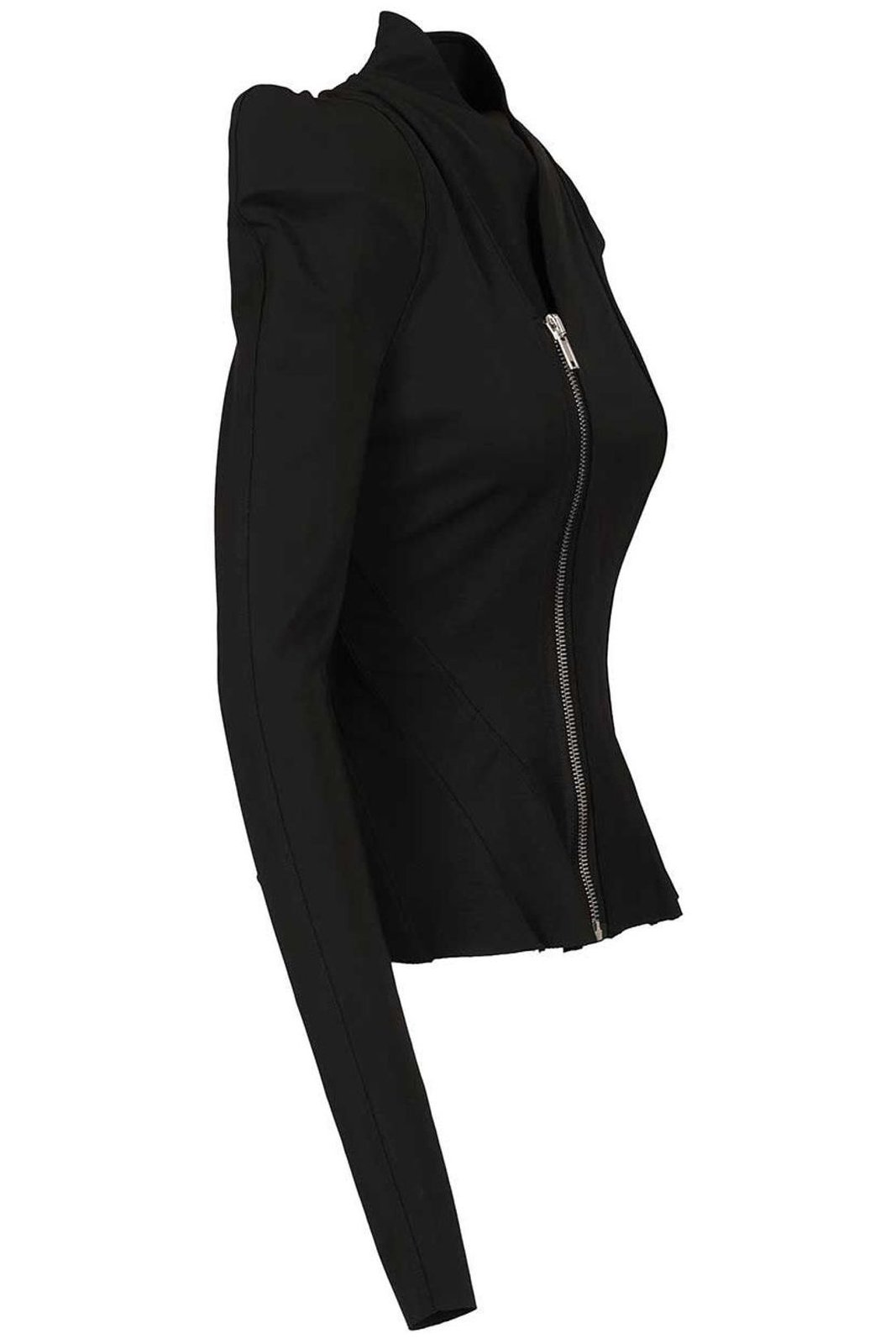 Rick Owens Lilies Princess Asymmetric Zip Jacket