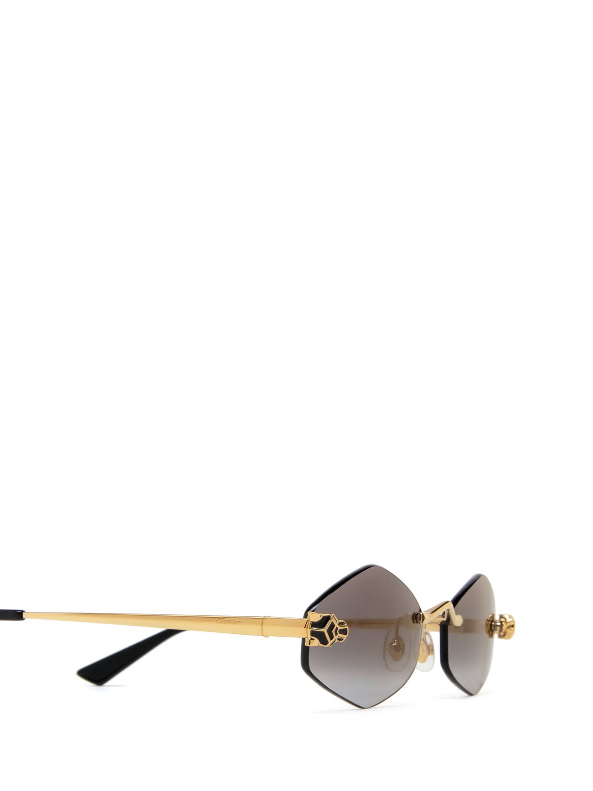 Cartier Geometric Frame Sunglasses