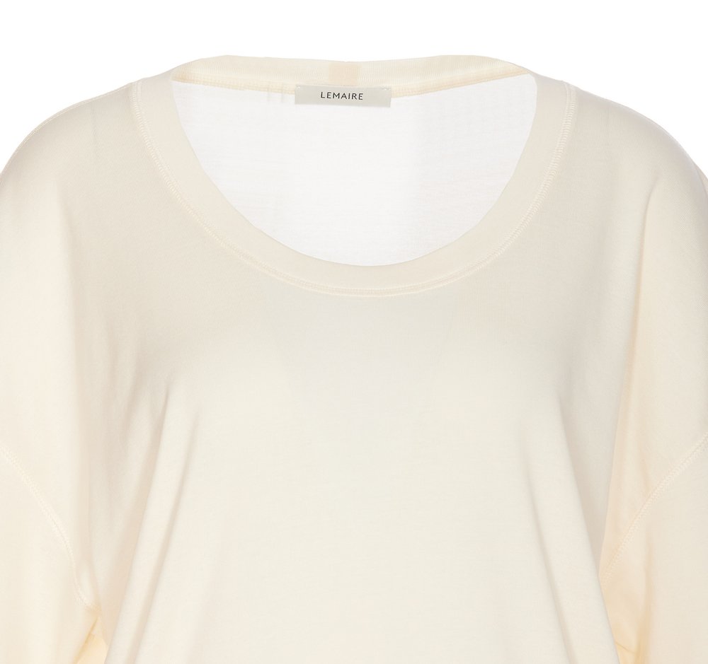 【LEMAIRE】Scoop neck short sleeve T-shirt/全国送料無料 LEMAIRE Scoop Neck T-Shirt | endource