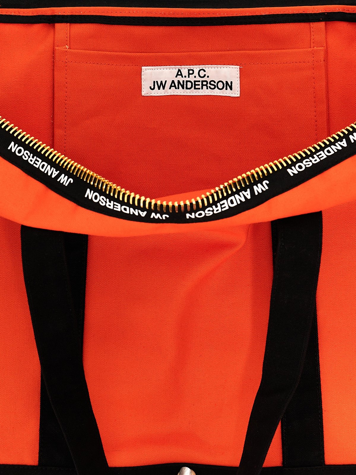 A.P.C. X JW Anderson Logo Printed Large Tote Bag - Thumbnail 3