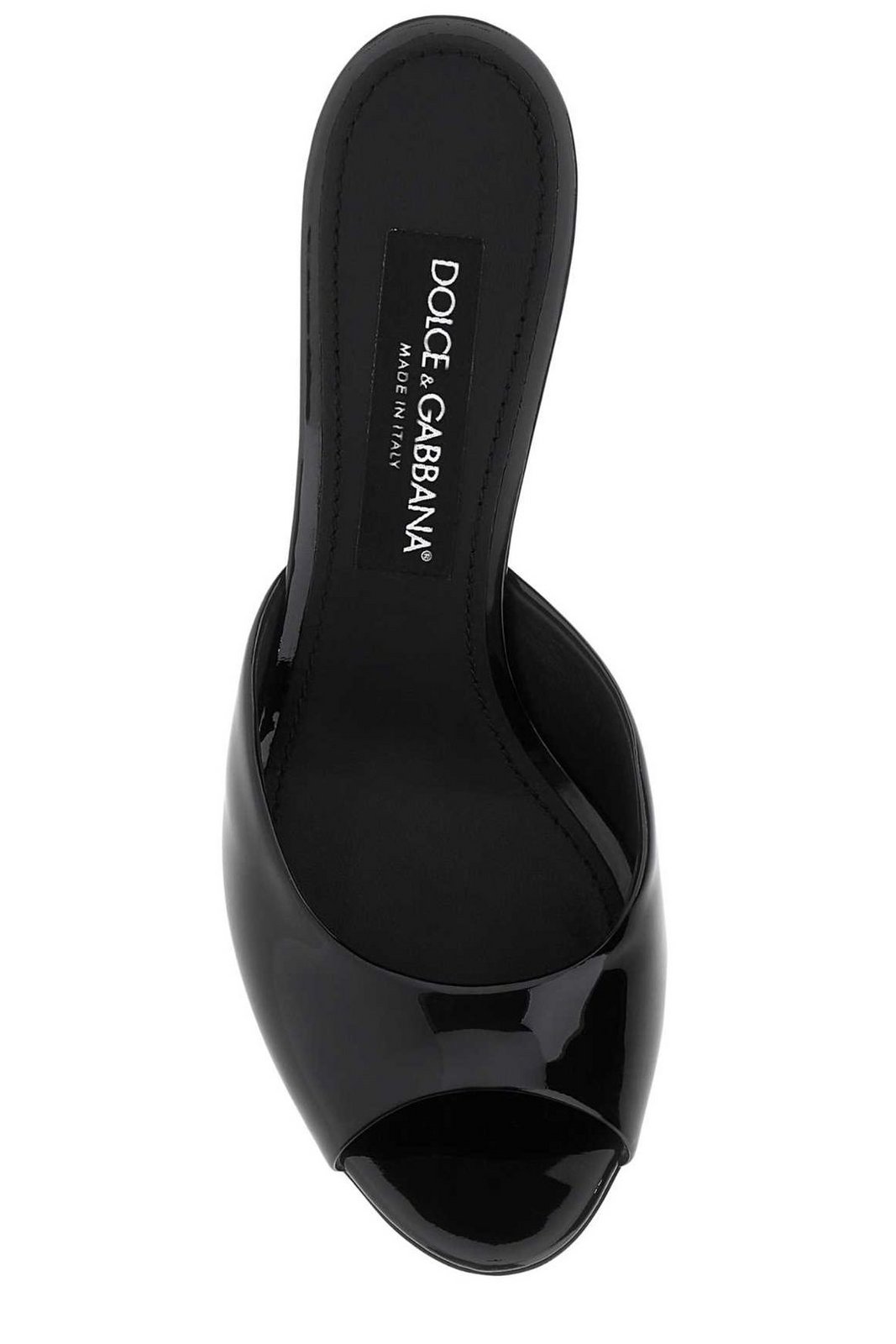 dolce gabbana logo heels