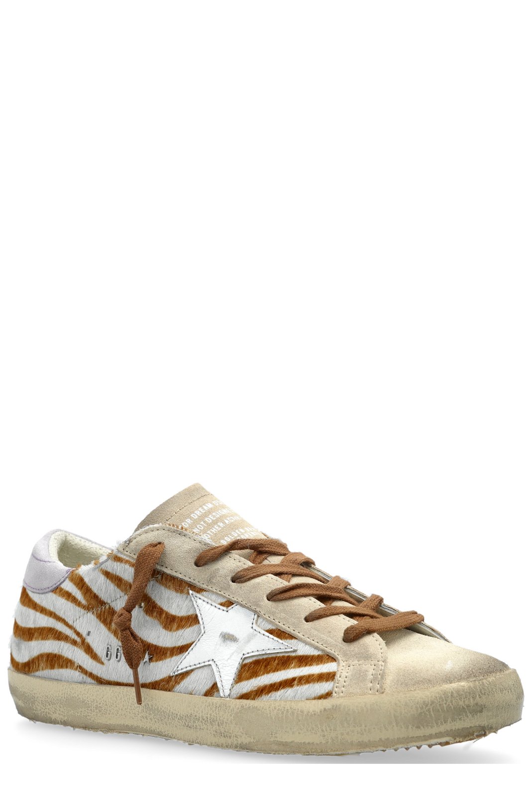 Golden Goose Deluxe Brand Super-Star Lace-Up Sneakers