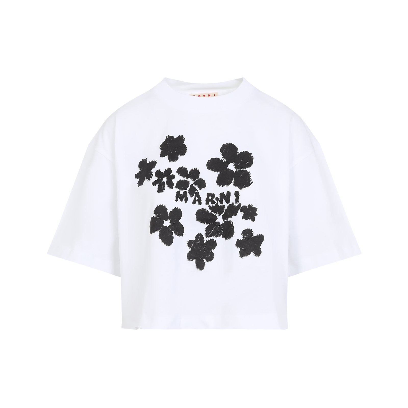 Marni Daisy Garden Print Jersey T-Shirt