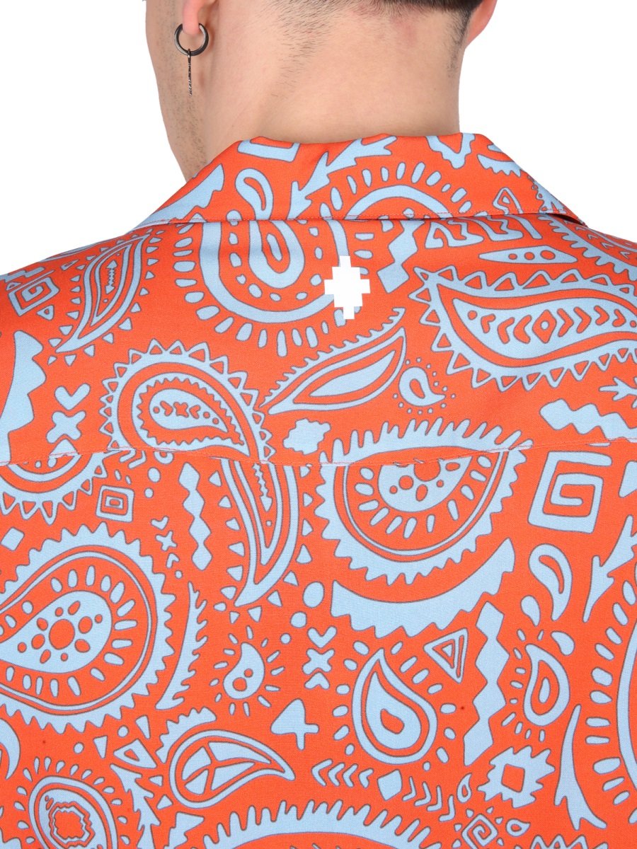 Tシャツ・カットソー Marcelo Burlon PAISLEY HAWAII SHIRT (CMGG001_S23FAB0012540) Marcelo Burlon County Of Milan Paisley Hawaii Shirt – Cettire
