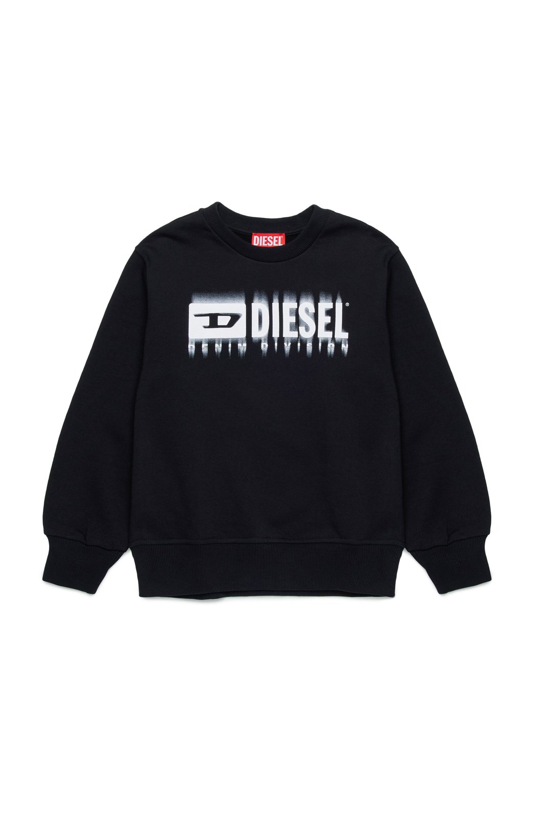 Diesel Kids Logo Printed Crewneck Sweatshirt