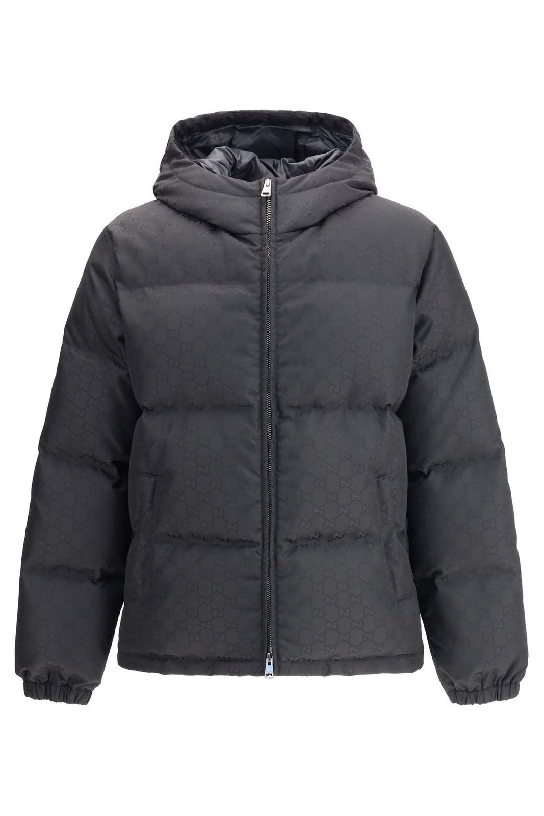 Gucci Monogrammed Zip-Up Puffer jacket