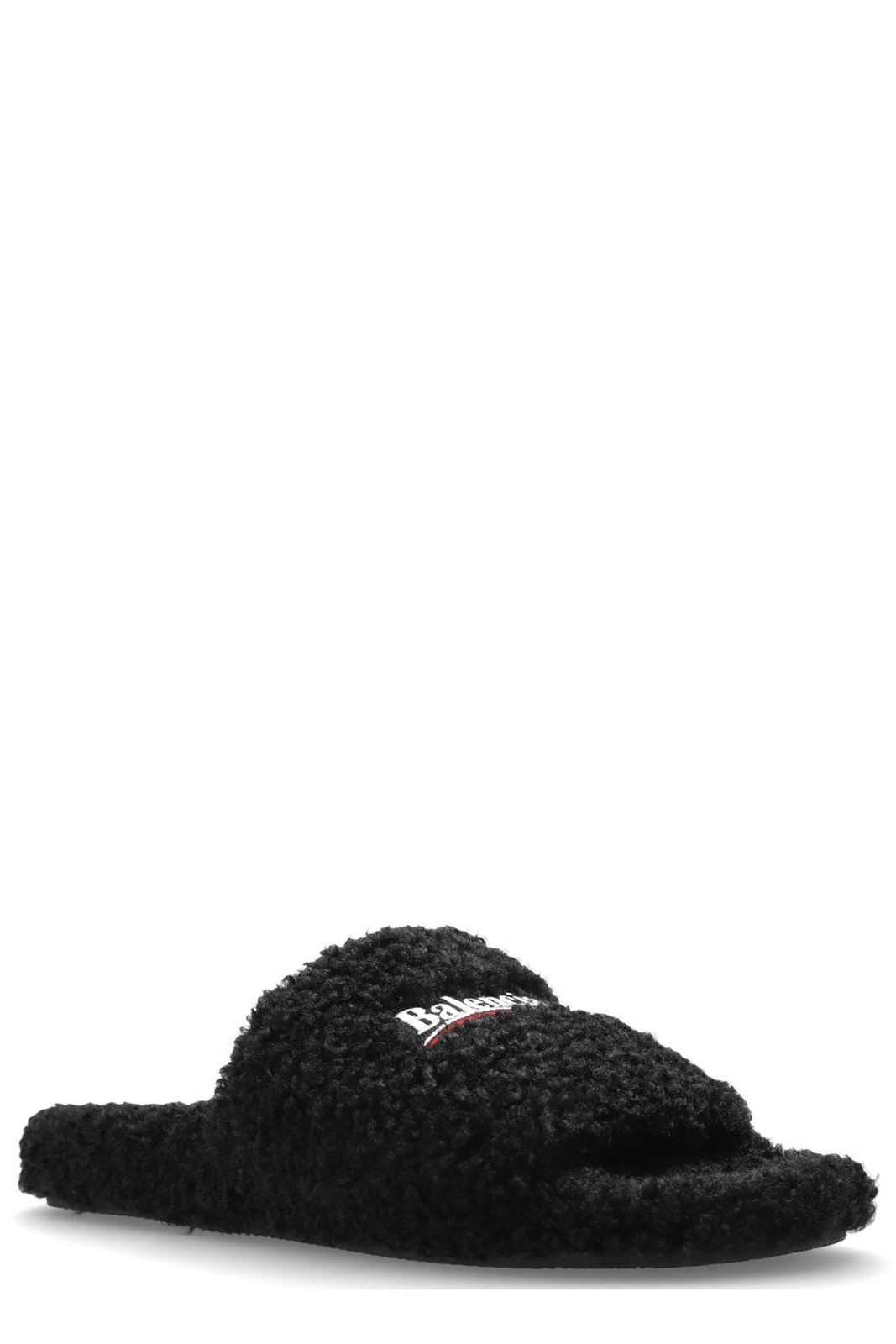 Balenciaga Furry Slide Sandals