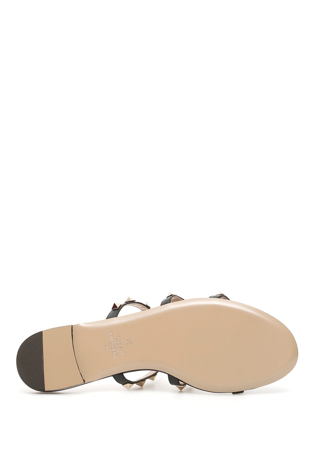 Valentino Garavani Appliqué Rockstud Slides