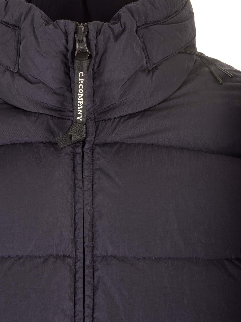 C.P. Company Lens-Detailed Zipped Down Jacket