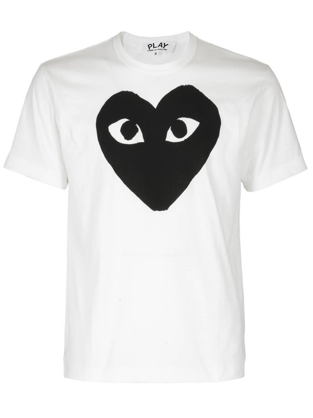 Comme des Garçons Play Heart Printed Crewneck T-Shirt