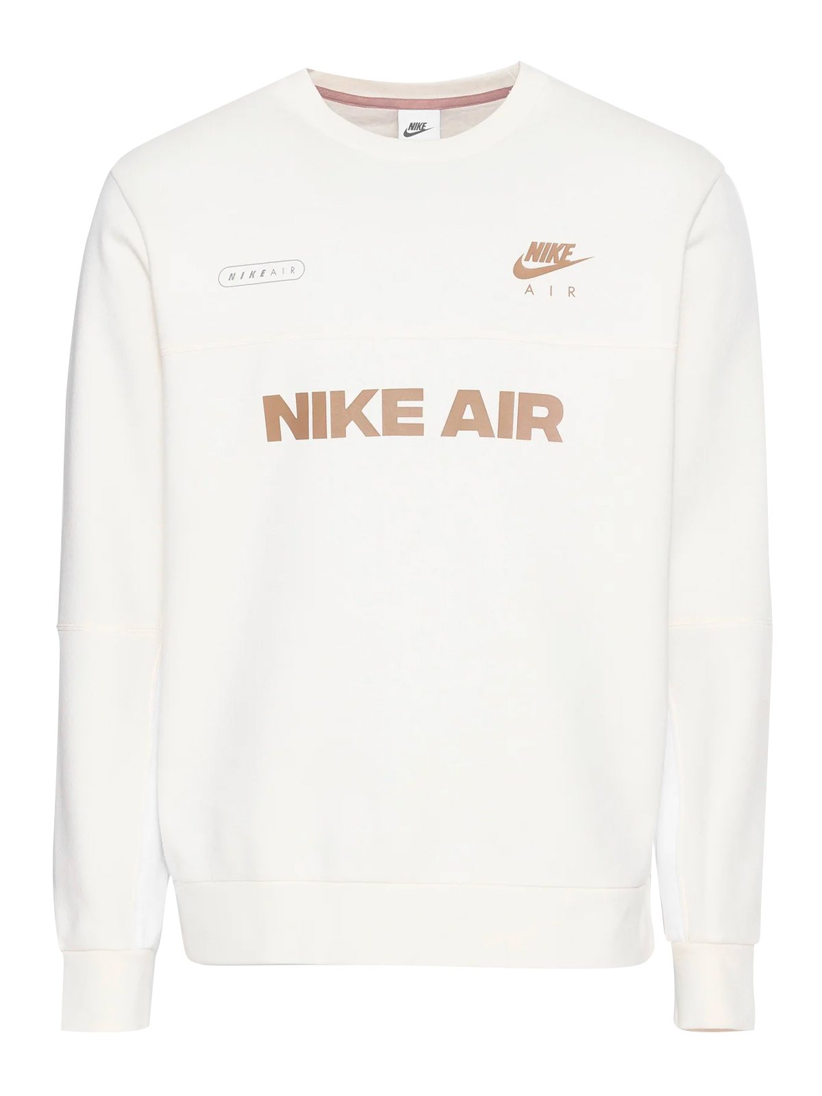 Nike Air Brushed-Back Fleece Crewneck Sweatshirt - M