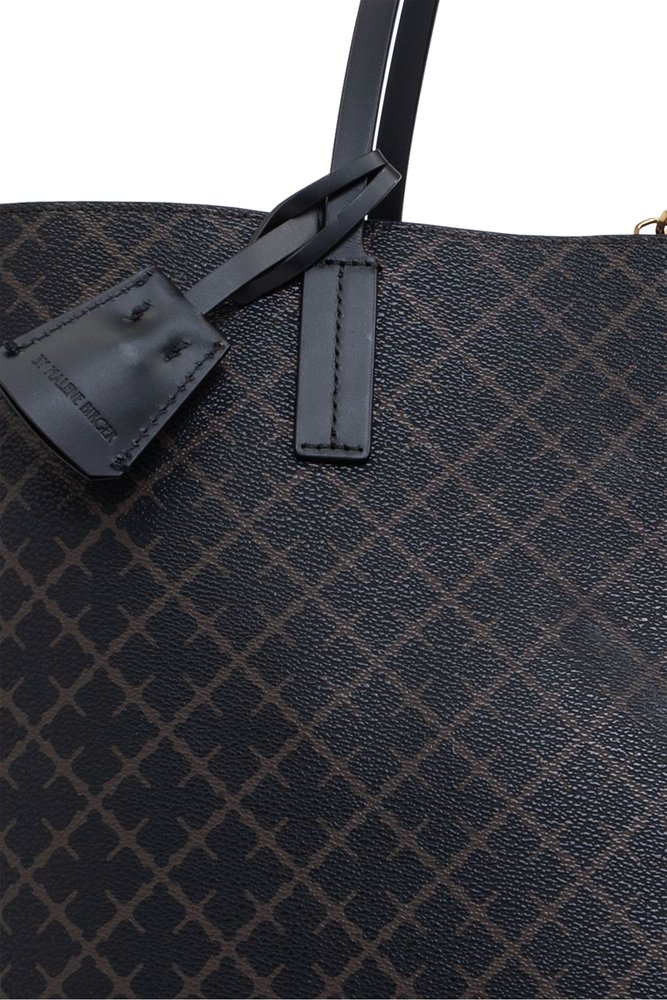 BY MALENE BIRGER 아비 기하학 프린트 토트백