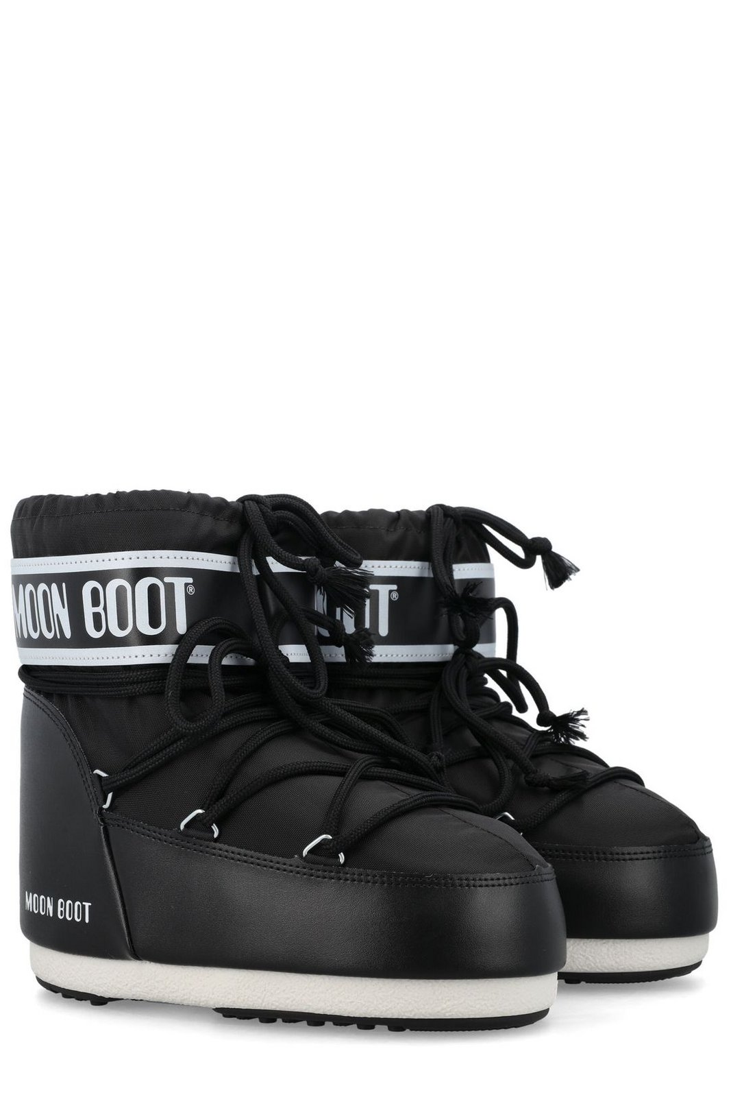 Moon Boot Icon Logo Printed Lace-Up Boots