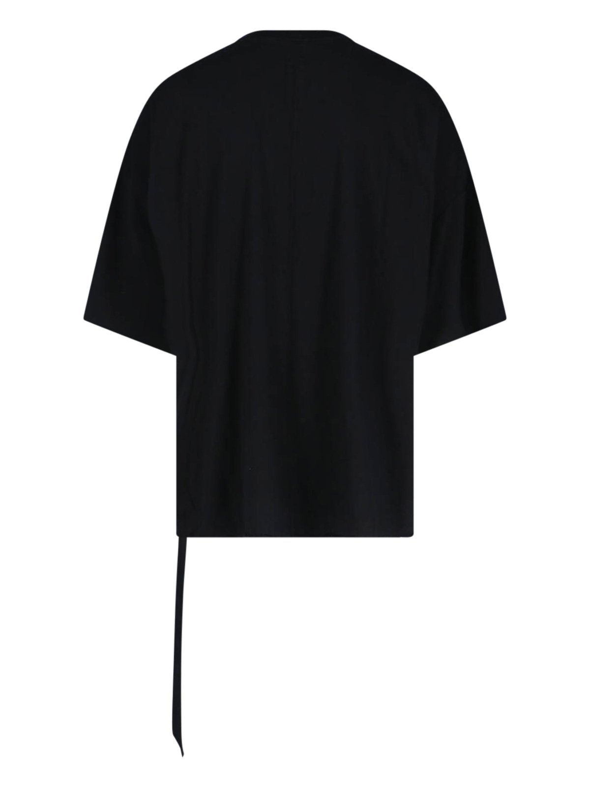 Shop Rick Owens DRKSHDW Logo Printed Crewneck T-Shirt on Shop Rick Owens DRKSHDW Logo Printed Crewneck T-Shirt on