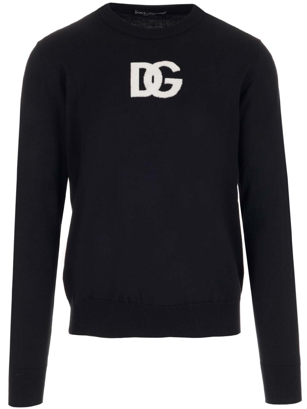 Dolce & Gabbana DG Intarsia Crewneck Jumper