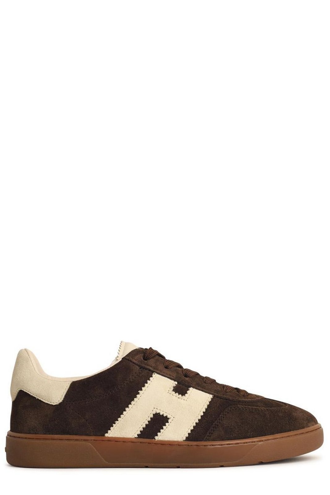 Hogan H647 Logo-Patch Low-Top Sneakers