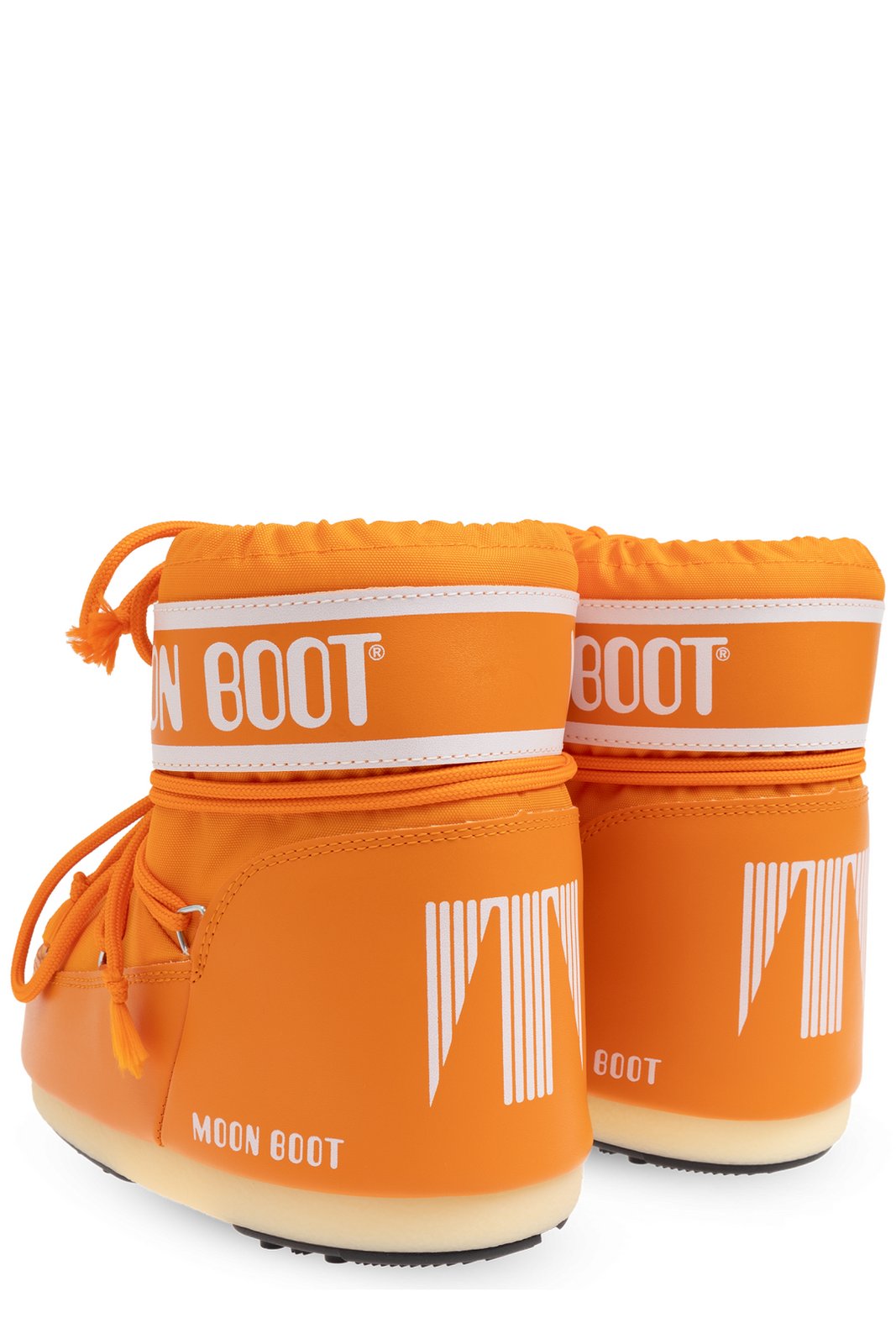 Moon Boot Kids Icon Logo Printed Lace-Up Boots