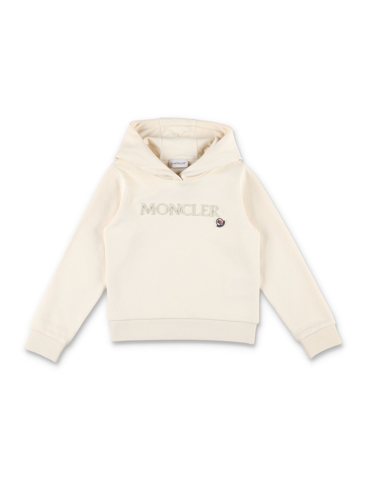 Moncler Enfant Logo Embroidered Hoodie