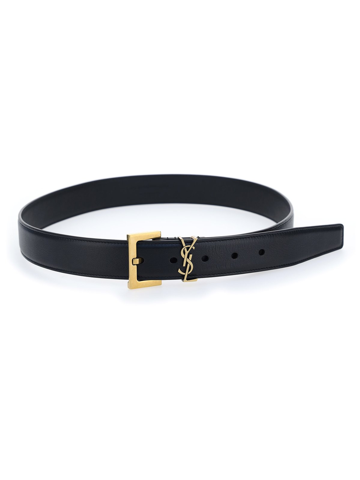 Saint Laurent Monogram Buckle Belt