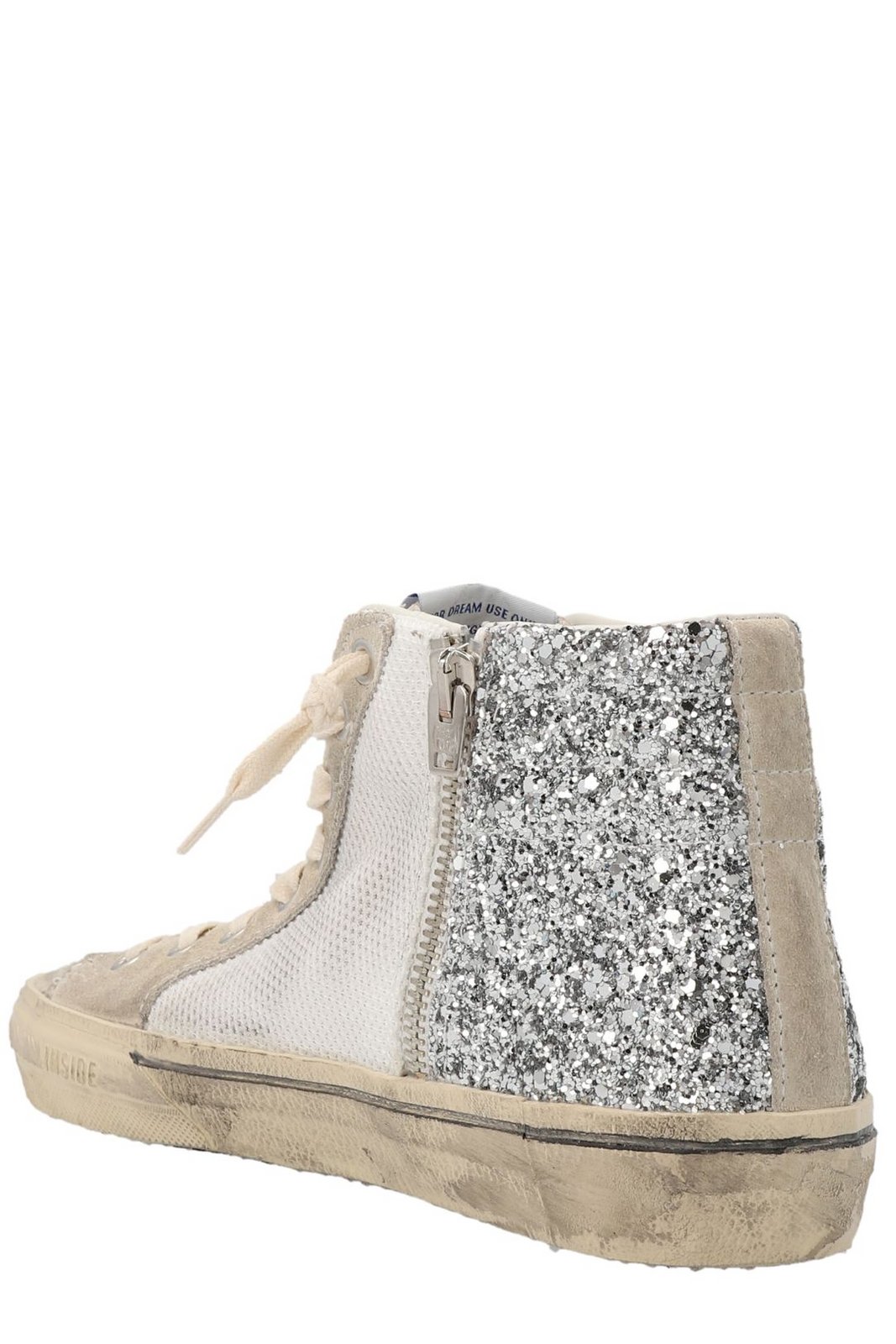 Golden Goose Deluxe Brand Embellished Lace-Up Sneakers