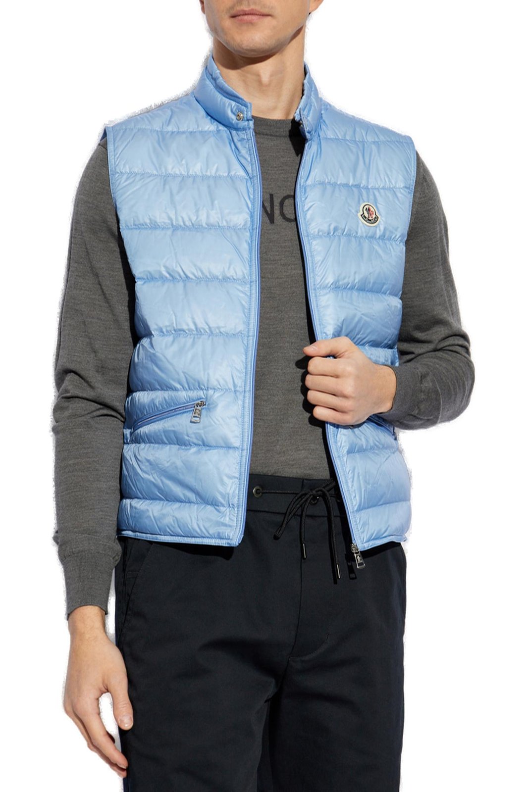 Moncler Gui Packable Zip-Up Padded Gilet