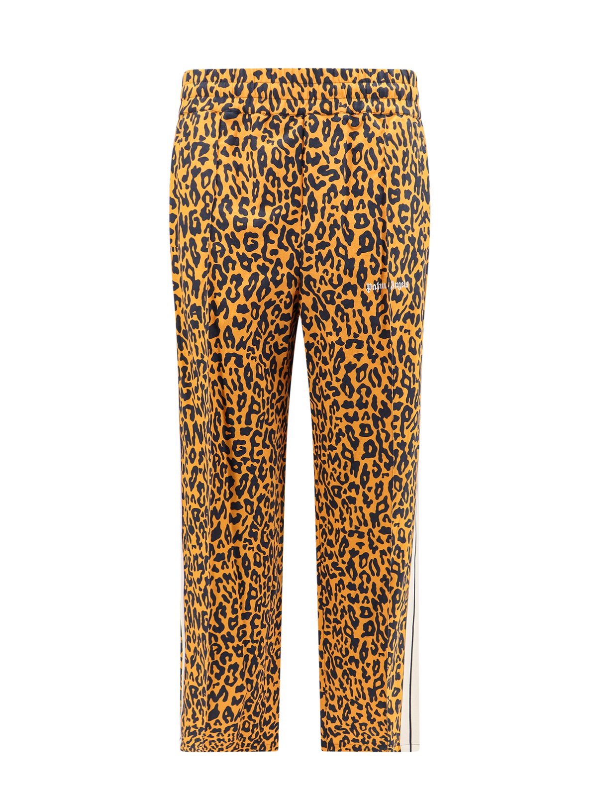 Palm Angels Cheetah-Printed Straight Leg Track Pants