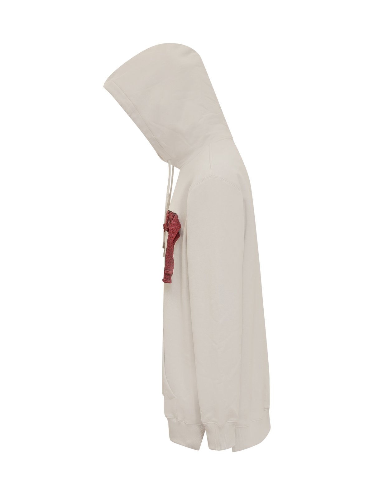 Lanvin Logo Patch Drawstring Hoodie