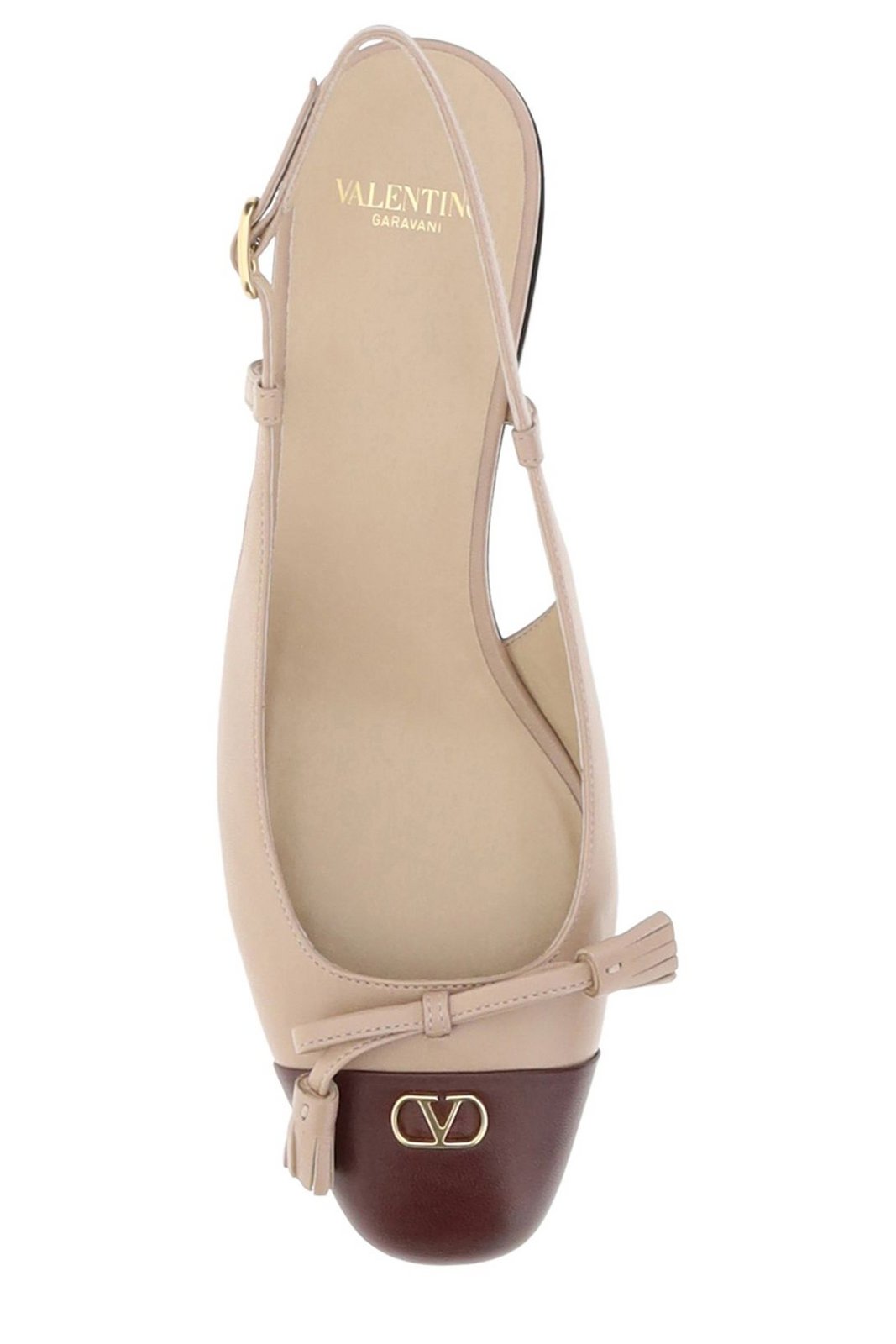 Valentino Valet Du Roi Bow Detailed Ballet Flats