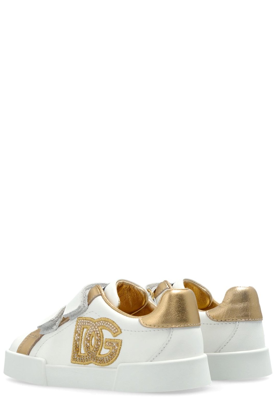 Dolce & Gabbana Kids Logo Embellished Sneakers
