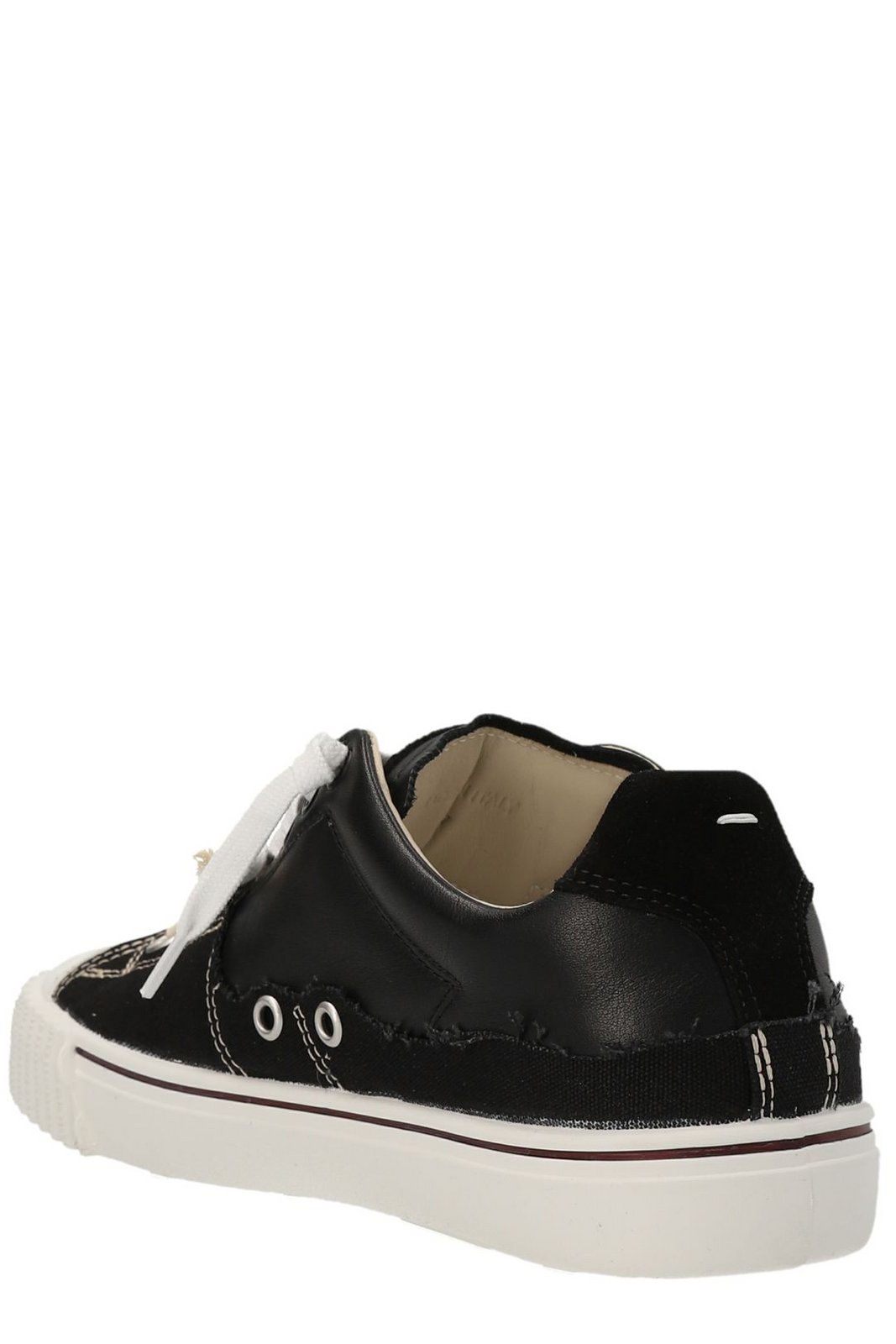 Maison Margiela Round-Toe Lace-Up Sneakers