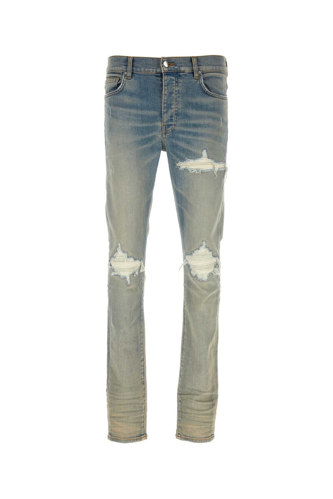 Amiri MX1 Skinny Cut Distressed Jeans