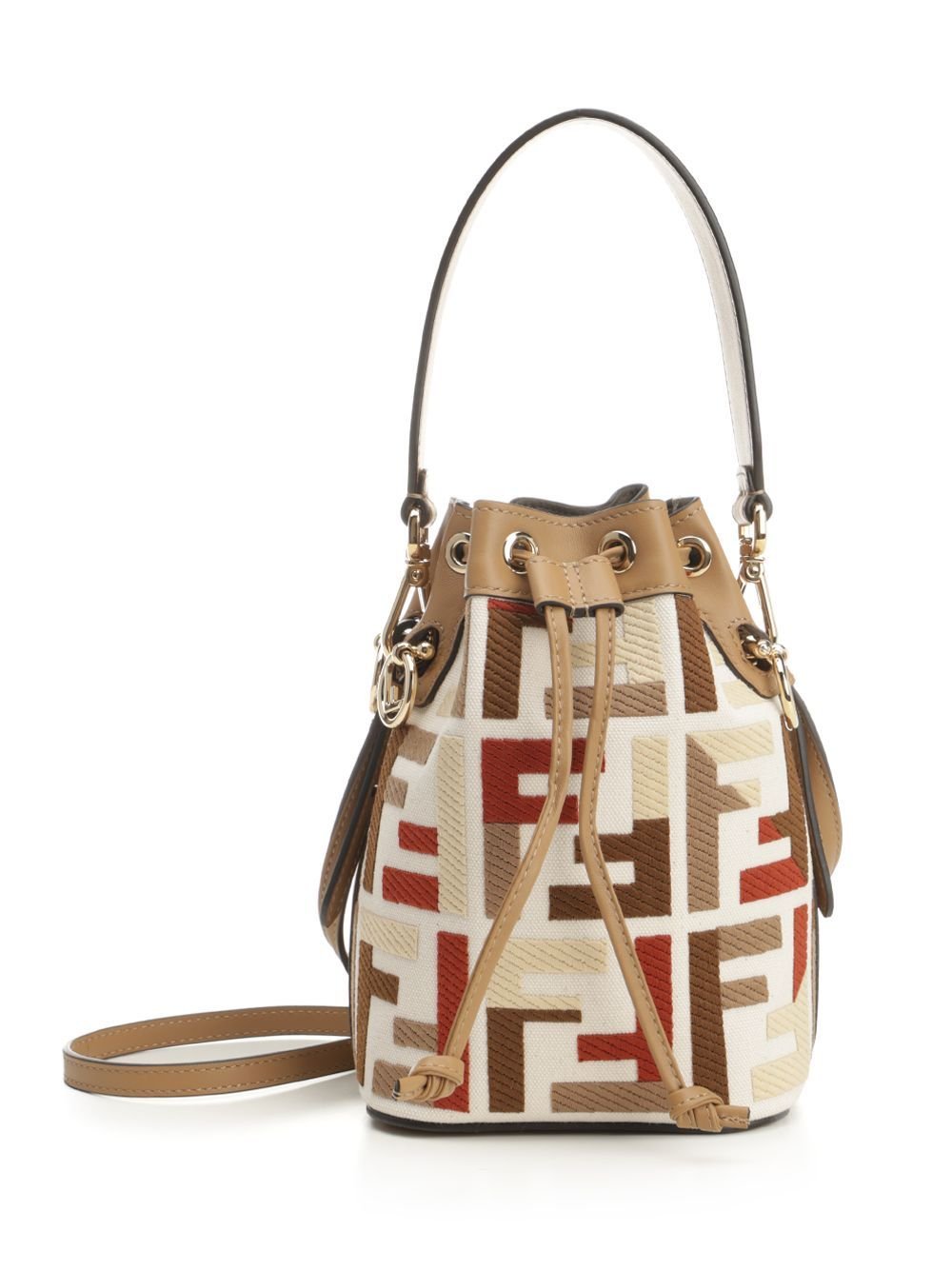 Fendi Mon Tresor Drawstring Bucket Bag