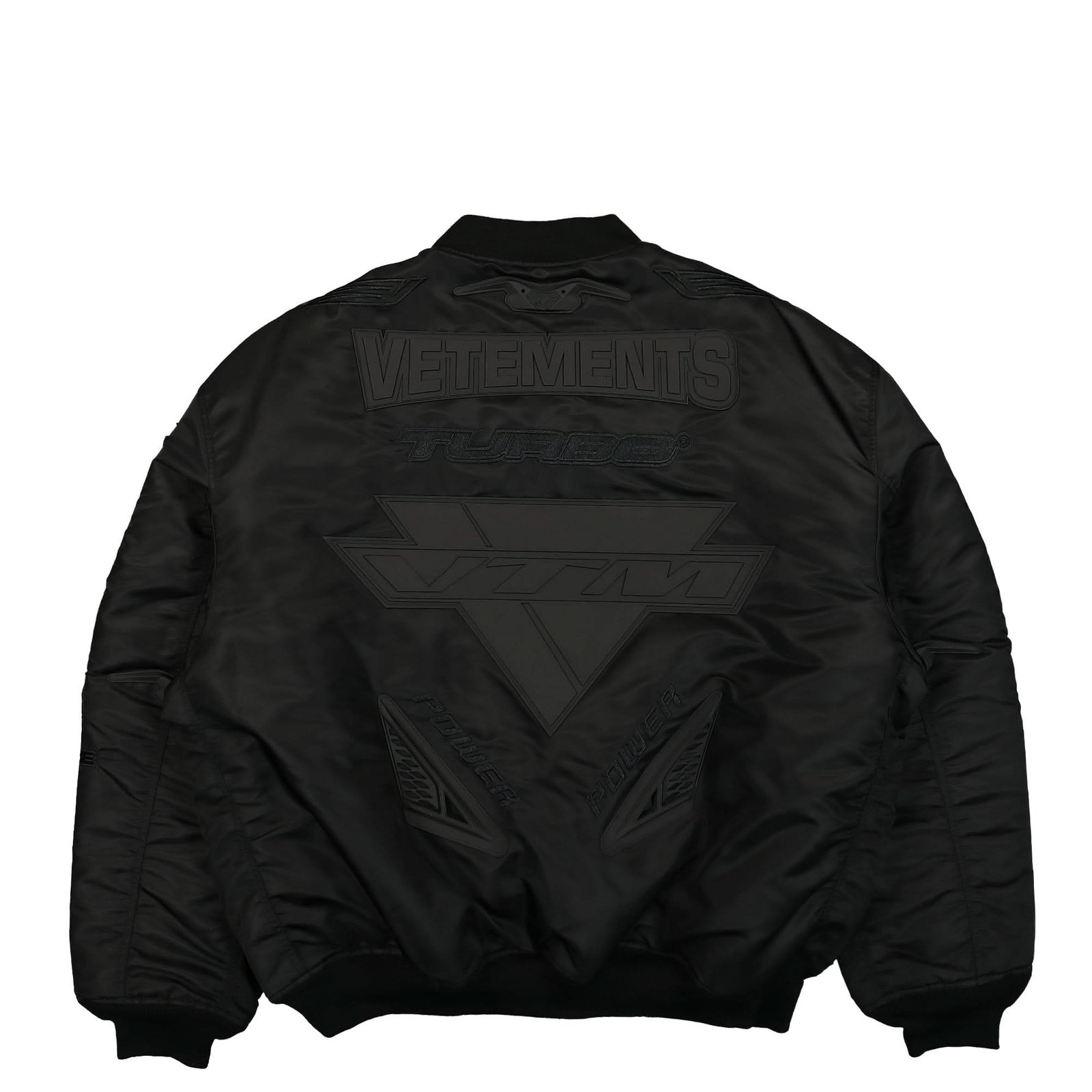Vetements Blackout Racing Bomber Jacket – Cettire