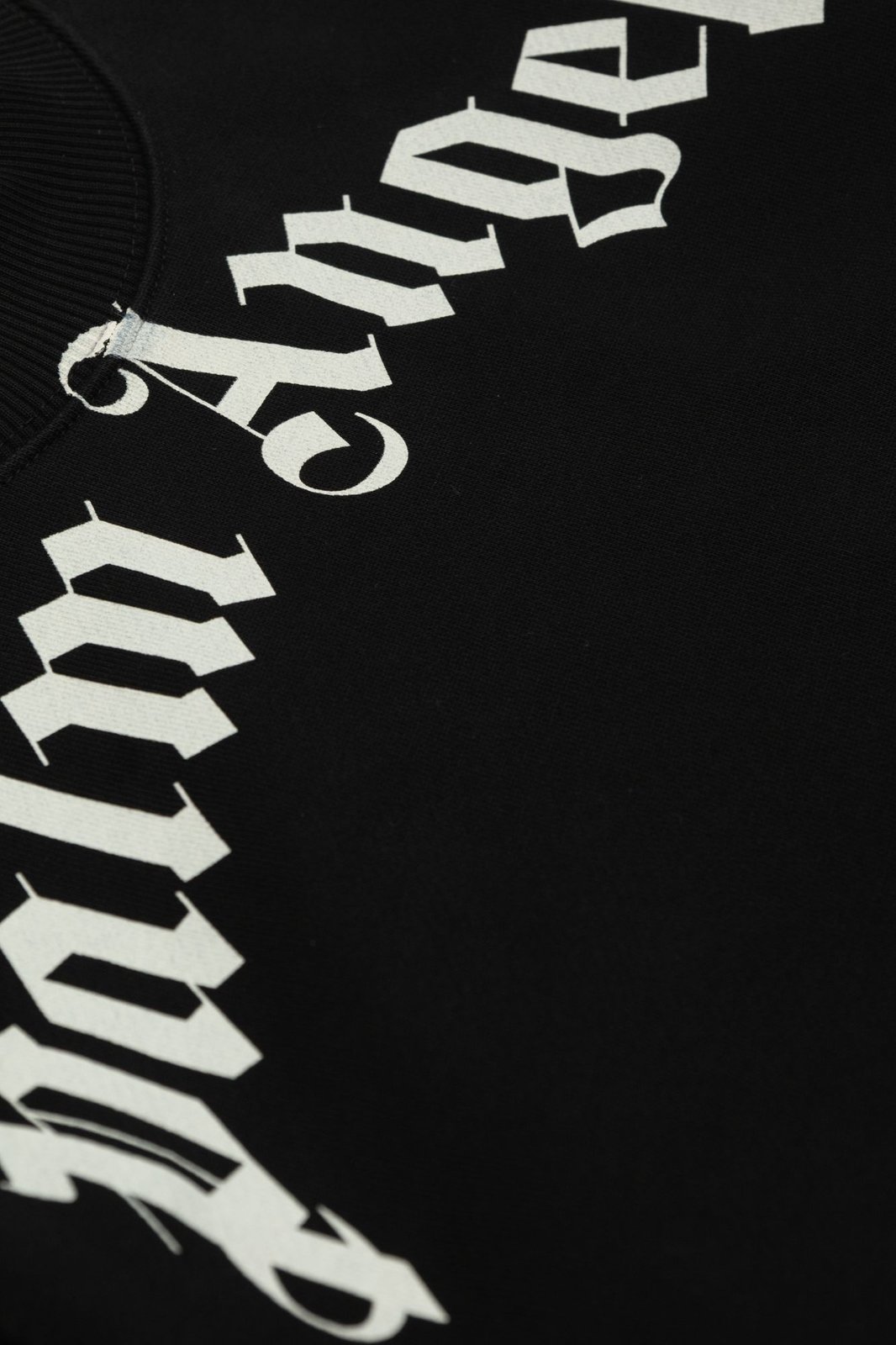 Palm Angels Kids Logo Printed Crewneck Sweatshirt