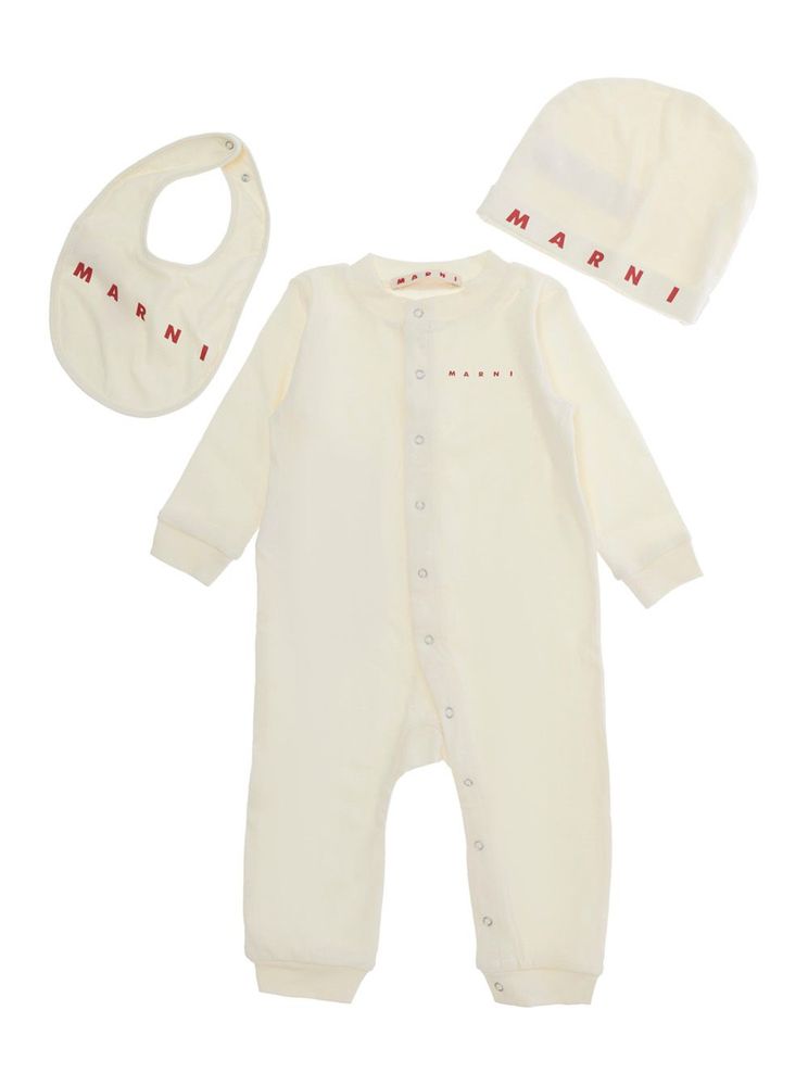 Marni Kids 박스 키트 로고 원지 세트