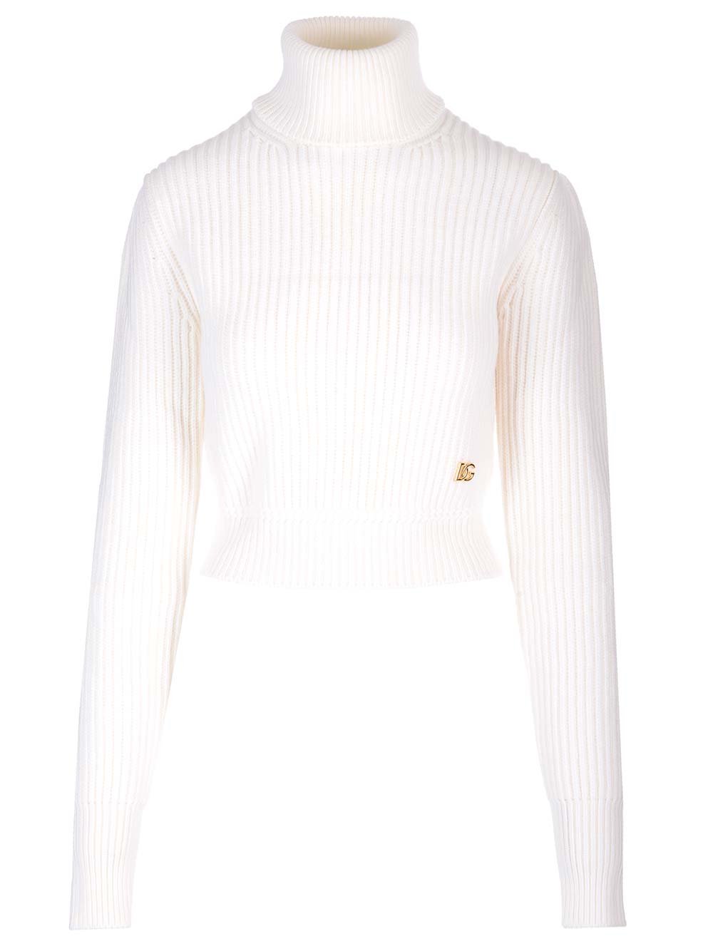 Dolce & Gabbana Roll-Neck Knitted Jumper